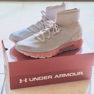 Under Armour HOVR Reactor Mid Cold Gear Connected Runner Ivory/Rose Gold 3020353